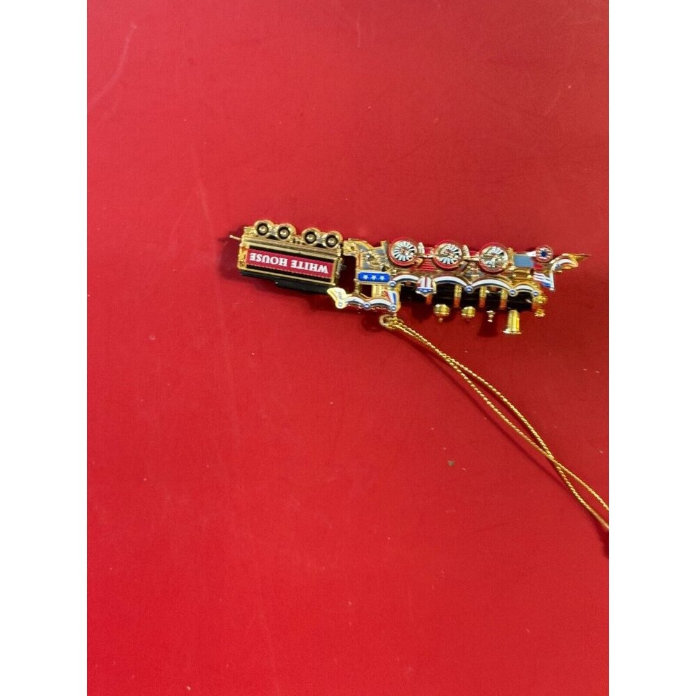 White House Histocial Christmas Ornament 2014 Christmas Train No Box - Picture 2 of 5